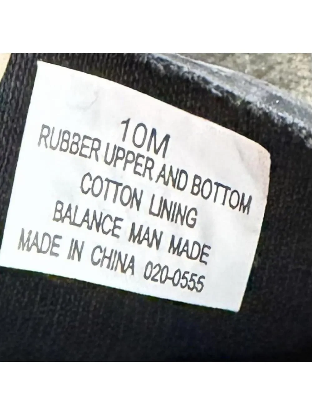 Eddie Bauer Rubber Chelsea Boots Womens Size 10 Black Pull On Rain Shoes
